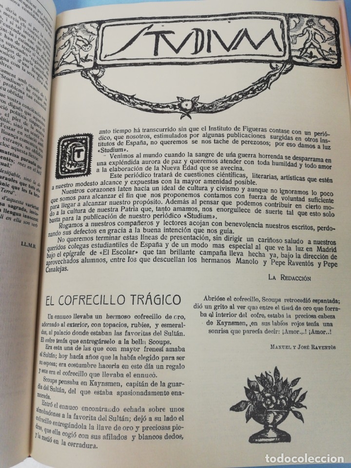 Libros de segunda mano: Studium, la revista del Jove Dali. - Foto 2