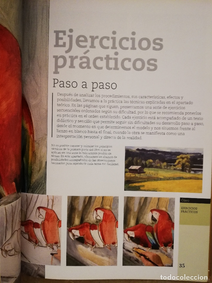 Libros de segunda mano: &Oacute;LEO. T&Eacute;CNICA Y EJERCICIOS (C&Iacute;RCULO DE LECTORES / PARRAM&Oacute;N EDICIONES) - Foto 6