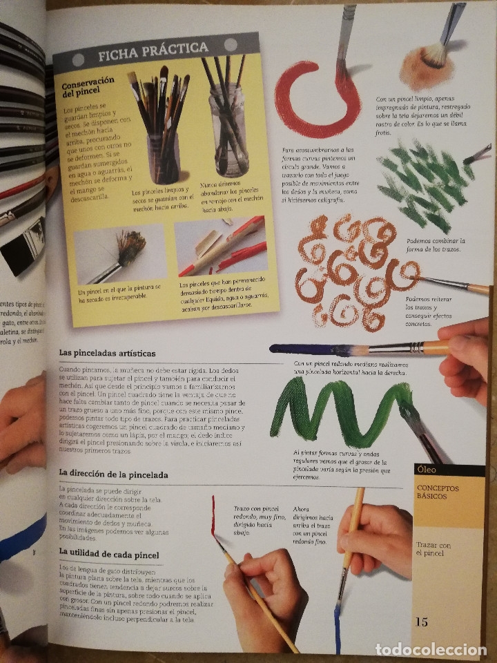 Libros de segunda mano: &Oacute;LEO. T&Eacute;CNICA Y EJERCICIOS (C&Iacute;RCULO DE LECTORES / PARRAM&Oacute;N EDICIONES) - Foto 8