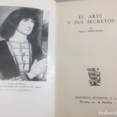 Libros de segunda mano: EL ARTE Y SUS SECRETOS - MAX J. FRIEDLANDER - EDITORIAL JUVENTUD, 1949, 1ª ED TAPA DURA, ILUSTRADO