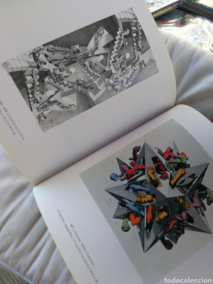 Libros de segunda mano: ESCHER, LA VIDA DE LES FORMES (FUNDACI&Oacute; LA CAIXA), 2003. - Foto 3