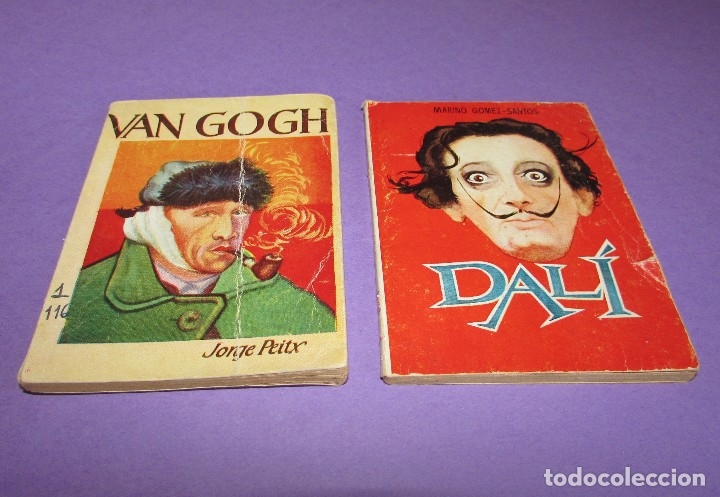 Libros de segunda mano: DAL&Iacute; - VAN GOGH - DOS LIBRITOS PULGA - Foto 1