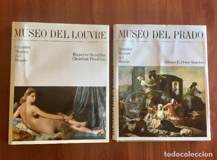 Libros de segunda mano: Lote Grandes museos del mundo (Louvre y El Prado) Editorial Oceano