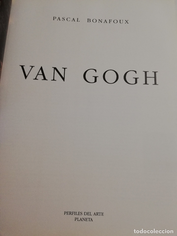 Libros de segunda mano: VAN GOGH (PASCAL BONAFOUX) PLANETA - Foto 2
