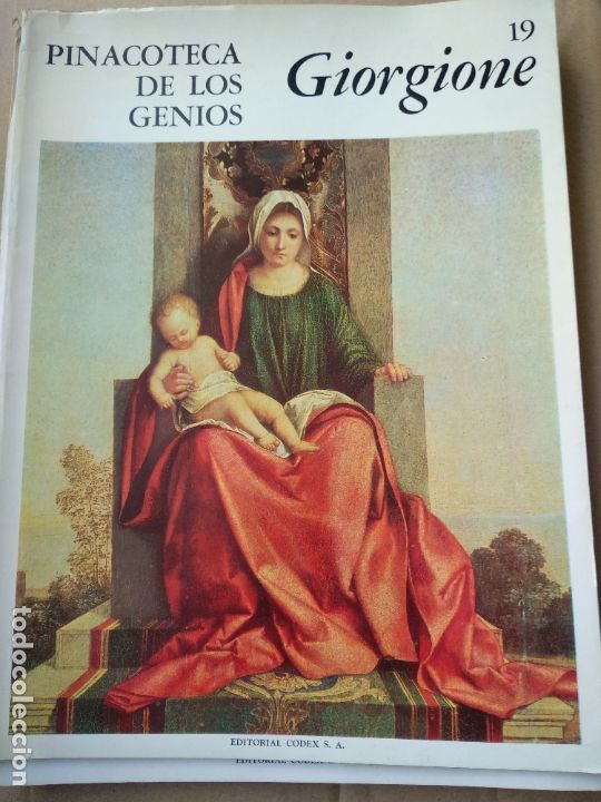 Libros de segunda mano: PINACOTECA DE LOS GENIOS -- GIORGIONE - EDITORIAL CODEX - Foto 1