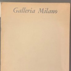 Libros de segunda mano: ANTONIO CALDERARA. PITTURE DAL 1957 AL 1966