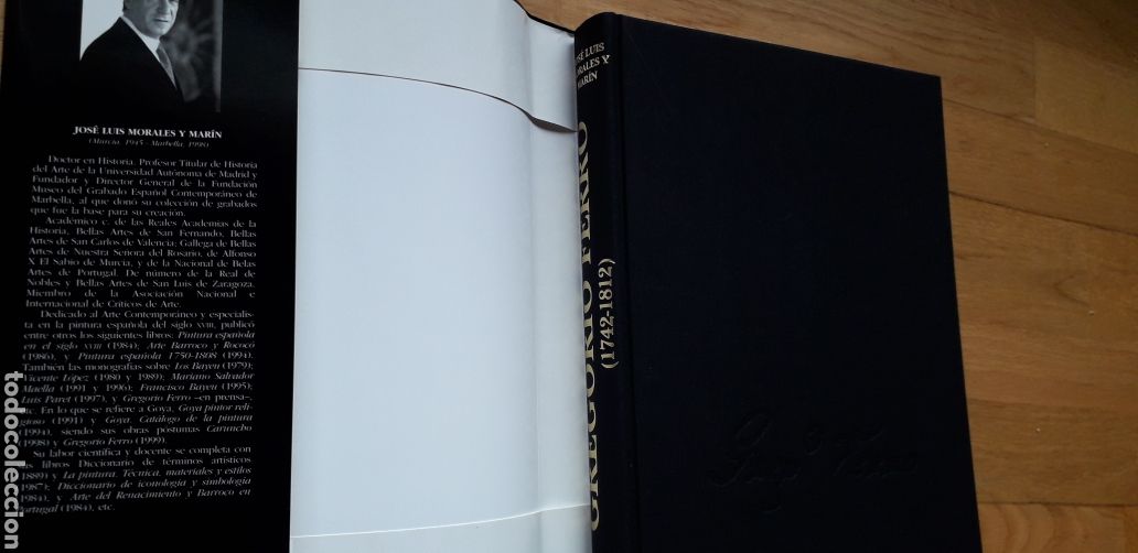 Libros de segunda mano: GREGORIO FERRO, JOS&Eacute; LUIS MORALES Y MARIN, - Foto 2