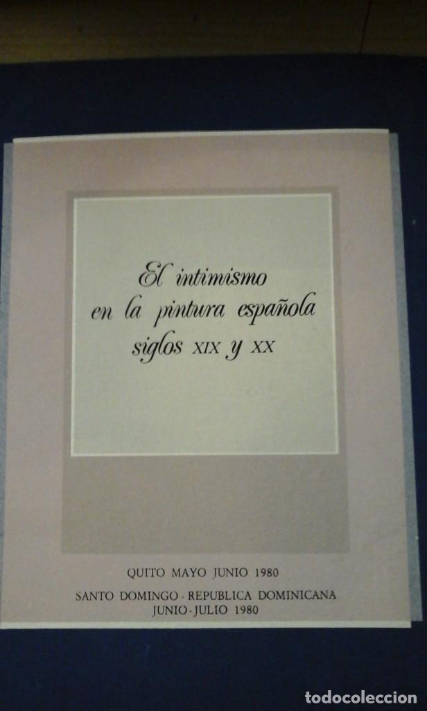 Libros de segunda mano: EL INTIMISMO EN LA PINTURA ESPA&Ntilde;OLA. Siglos XIX y XX (Santo Domingo, Rep&uacute;blica Dominicana, 1980)