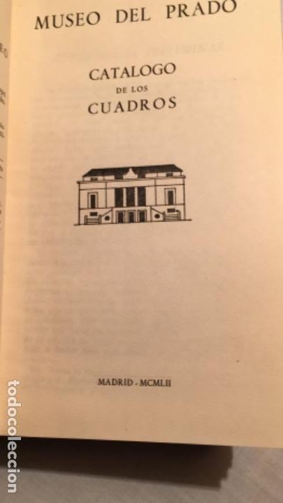 Libros de segunda mano: MUSEO DEL PRADO. CATALOGO DE LOS CUADROS. 1952 - Foto 4
