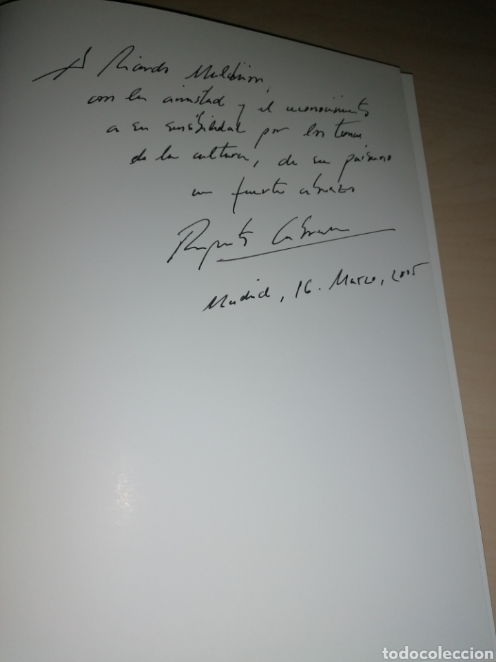Libros de segunda mano: RUPERTO CABRERA - Dedicatoria del pintor - Foto 2