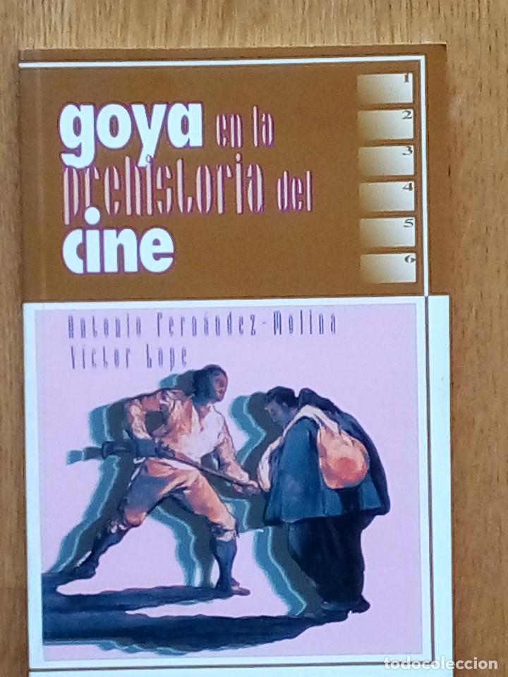 Libros de segunda mano: Goya en la prehistoria del cine.Antonio Fern&aacute;ndez Molina y Victor Lope.Ayto de Zaragoza 1997
