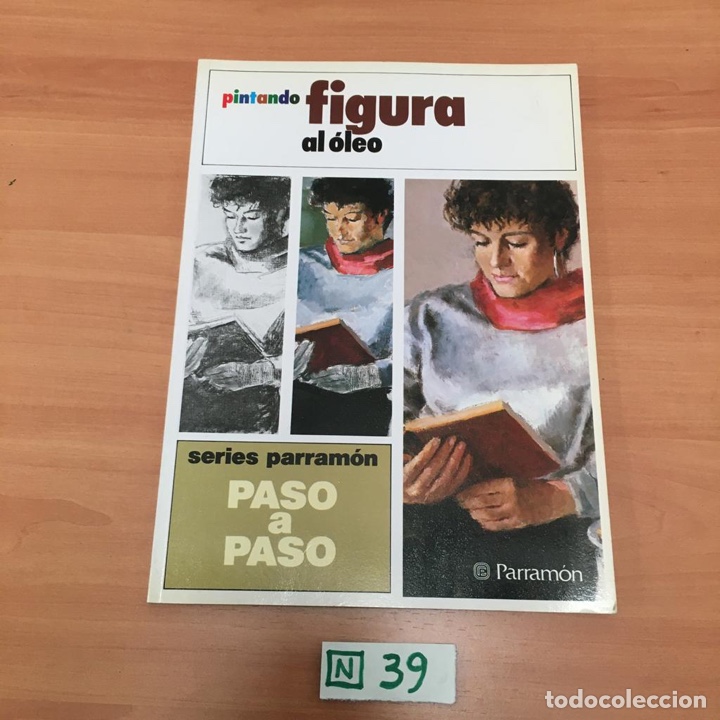 Libros de segunda mano: Pintado figura al &oacute;leo - Foto 1