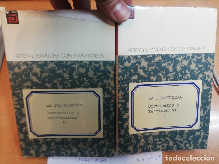 Second hand books: La postguerra Documentis y Testimonios. I-II