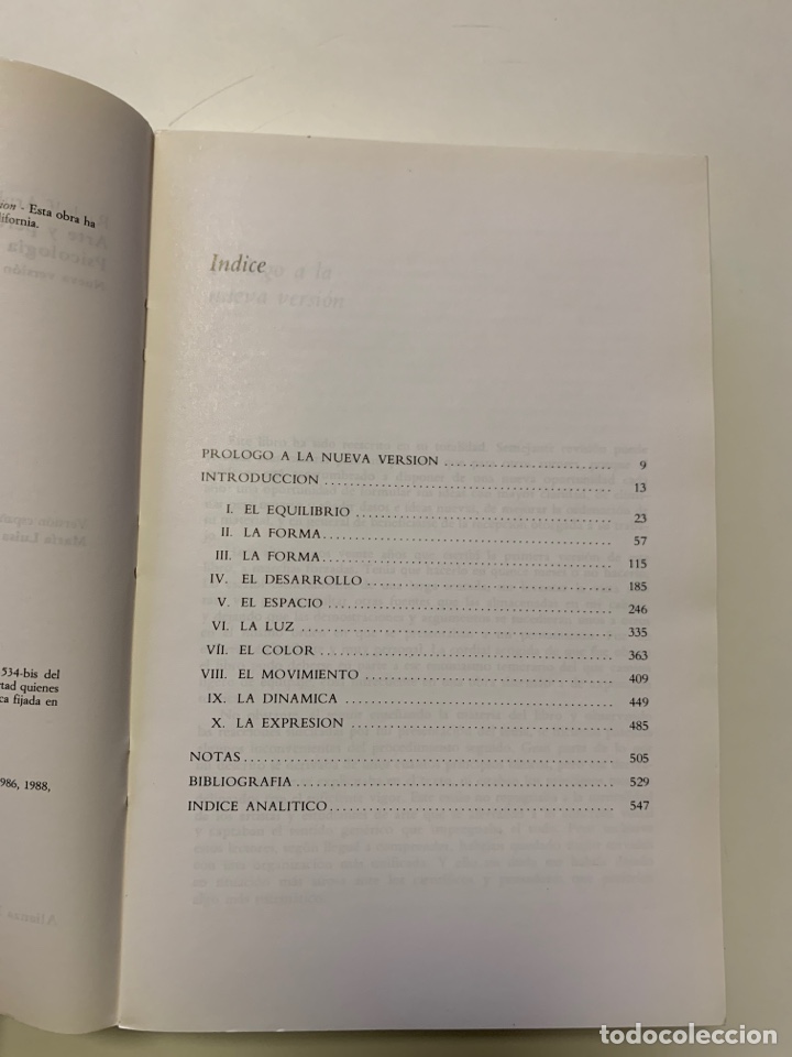 Libros de segunda mano: Arte y percepci&oacute;n visual. Rudolf Arnheim. Ed.alianza Forma - Foto 3