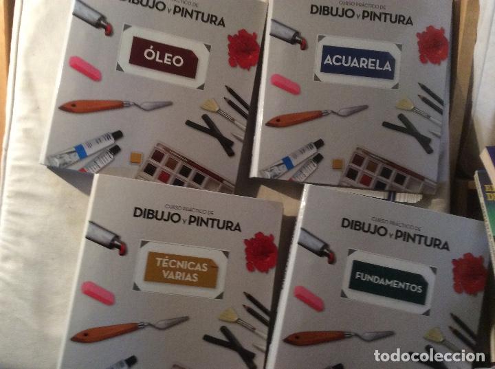 Livres d'occasion: Curso de dibujo y pintura rba 5 archivadores oleo acuarela tecnicas varias y fundamentos. Y dibujo