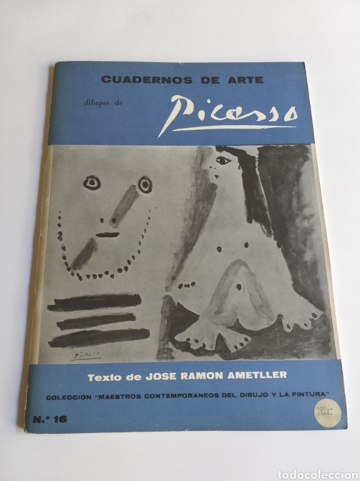 Libros de segunda mano: Picasso dibujos texto Jos&eacute; Ram&oacute;n Ametller . Colecci&oacute;n maestros contempor&aacute;neos el dibujo y la pintura