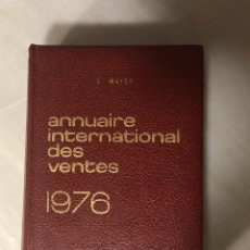 Libros de segunda mano: E.MAYER ANNUAIRE INTERNATIONAL DES VENTES 1976 PEINTURE SCULTURE. Lote 202490568