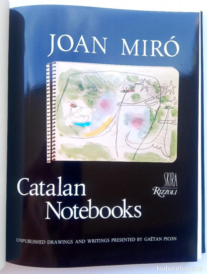 Libros de segunda mano: Joan Mir&oacute; - Catalan Notebooks - Numered edition - Edici&oacute;n numerada - Foto 3