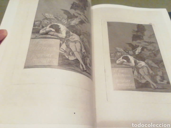 Libros de segunda mano: Goya. Los caprichos. Dibujos y aguafuerte. - Foto 2