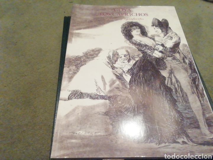 Libros de segunda mano: Goya. Los caprichos. Dibujos y aguafuerte. - Foto 1
