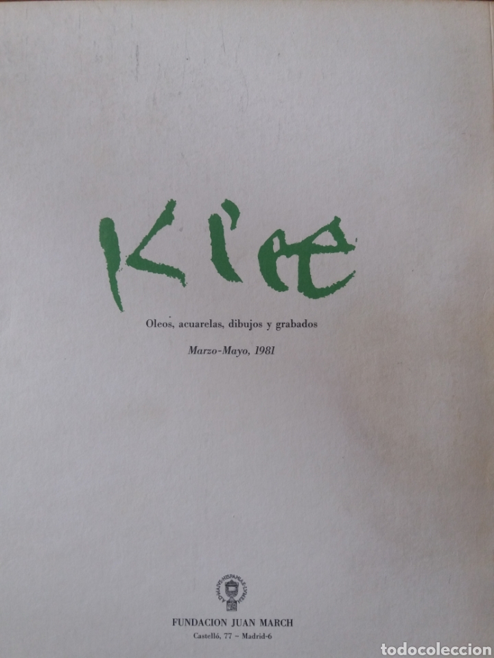 Libros de segunda mano: Cat&aacute;logo Paul Klee 1981 - Foto 2