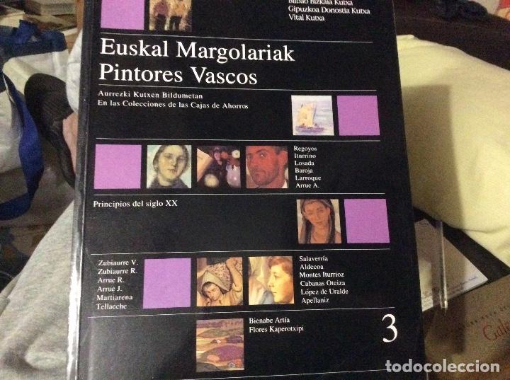 Second hand books: PINTORES VASCOS EN LAS COLECCIONES DE LAS CAJAS DE AHORROS 3