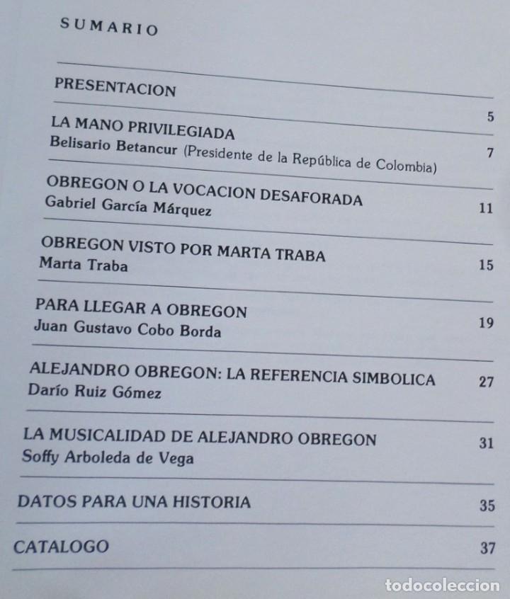 Libros de segunda mano: Alejandro Obreg&oacute;n - Bilbao 1986 - Foto 3