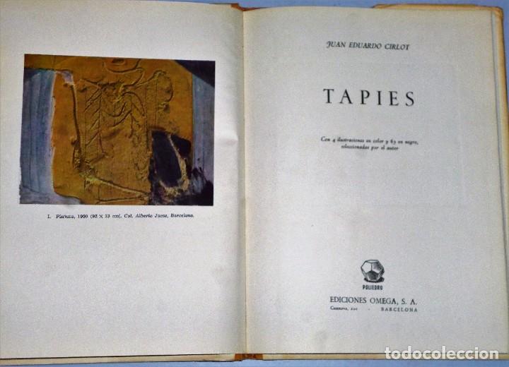 Libros de segunda mano: JUAN EDUARDO CIRLOT - TAPIES - Foto 2