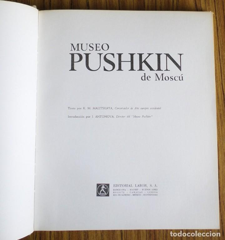 Libros de segunda mano: Museo Pushikin de Moscu -- Ed. Labor 1968 - Foto 4