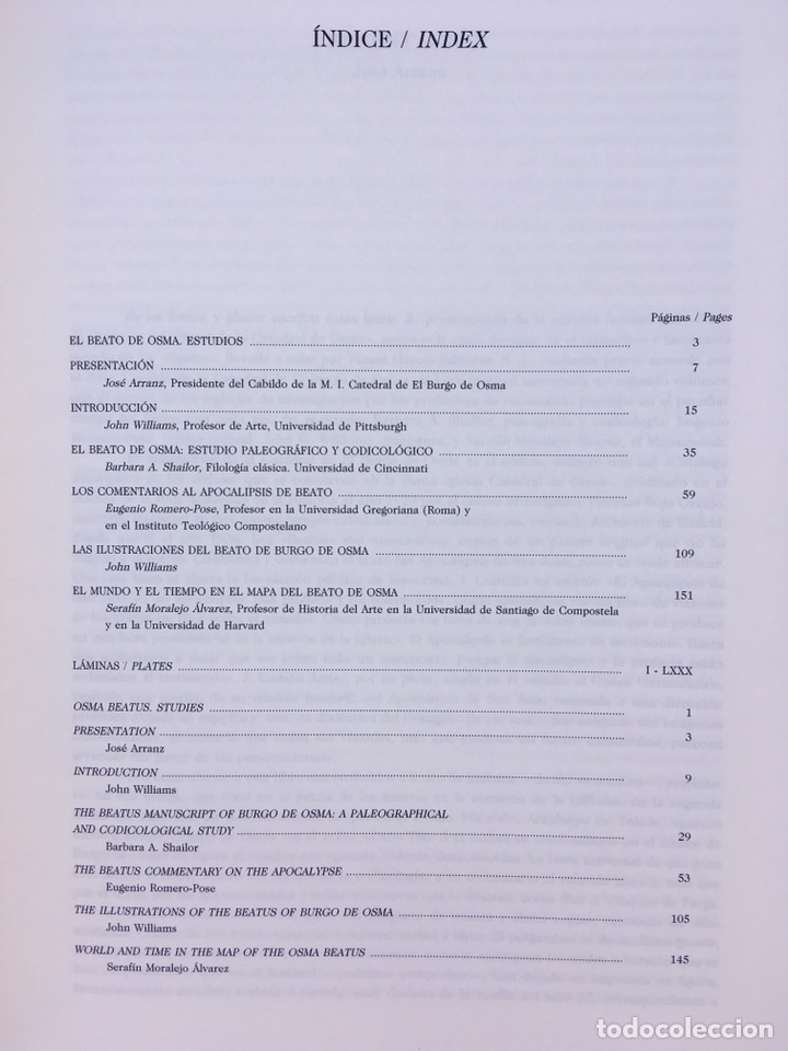 Libros de segunda mano: BEATO DE LIEBANA (F&Aacute;CSIMIL EDICI&Oacute;N LIMITADA) - Codice Burgo de Osma - Foto 8