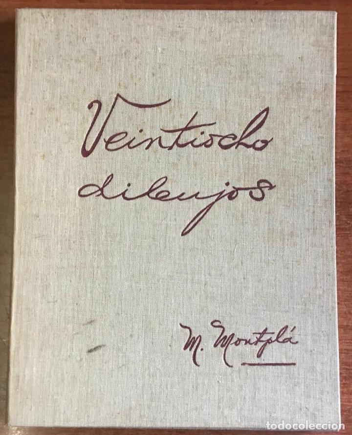 Libros de segunda mano: VENTIOCHO DIBUJOS. - MONTPL&Aacute;, M. - Foto 1