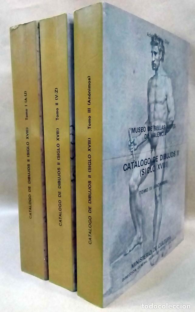 Libri di seconda mano: ADELA ESPIN&Oacute;S D&Iacute;AZ - CAT&Aacute;LOGO DE DIBUJOS II (SIGLO XVIII) (3 VOL.). MINISTERIO DE CULTURA, 1984.