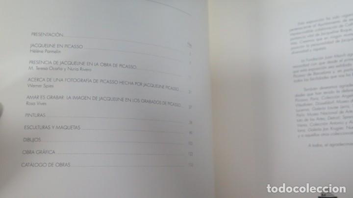 Libros de segunda mano: PICASSO. RETRATOS DE JACQUELINE - Foto 3