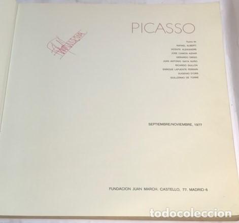 Libros de segunda mano: PICASSO ... 1977 - Foto 2
