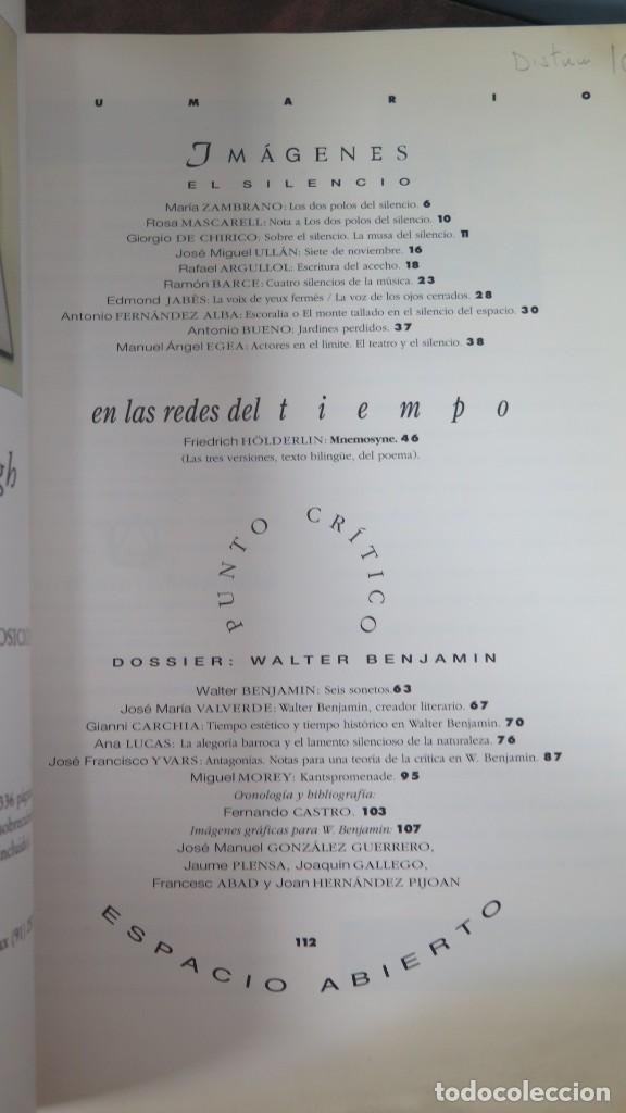 Libros de segunda mano: DOSSIER WALTER BENJAMIN. CREACION - Foto 2