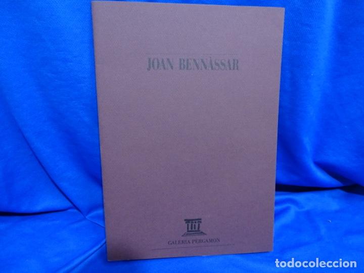 Gebrauchte B&uuml;cher: Cat&aacute;logo dedicado de Joan bennassar.galeria pergamon.750 unidades.