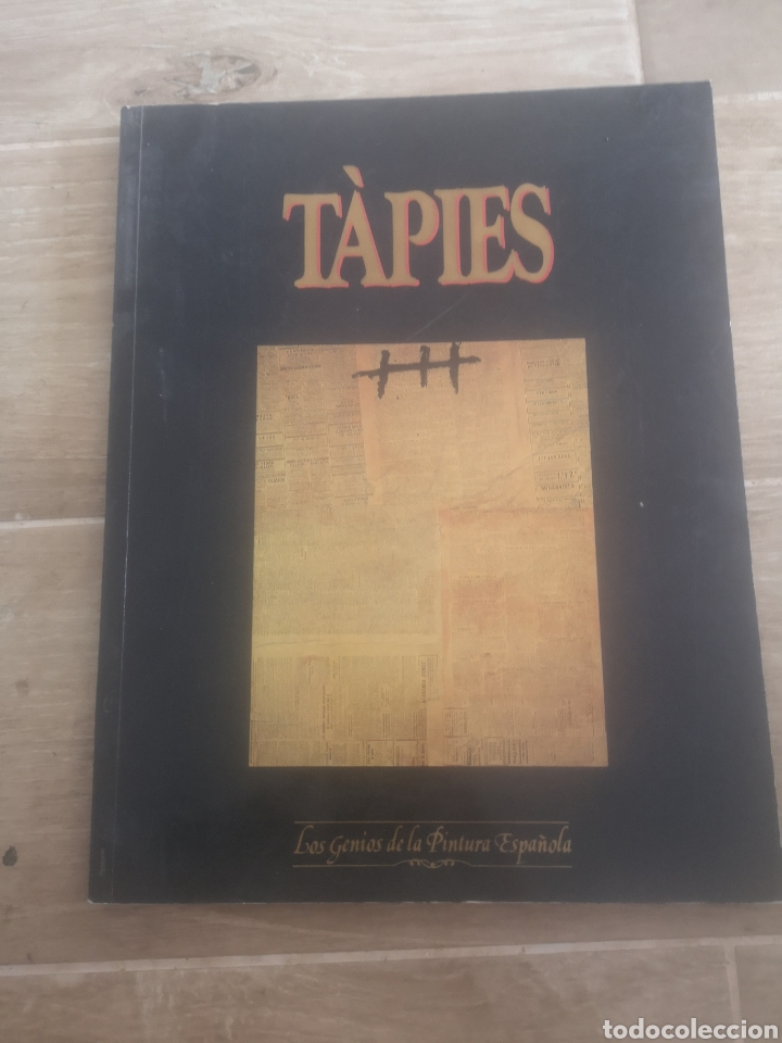 Libros de segunda mano: TAPIES, LOS GENIOS DE LA PINTURA - Foto 1