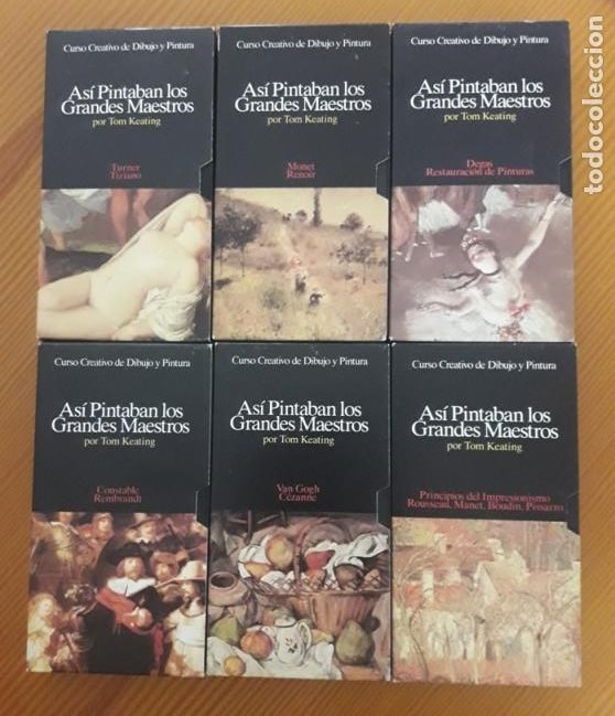 Libros de segunda mano: CURSO COMPLETO CREATIVO DE DIBUJO Y PINTURA.+ 6 VHS. 12 TOMOS ACRILICO-OLEO-PASTEL-RETRATO-DESNUDO.. - Foto 2 - 218204490