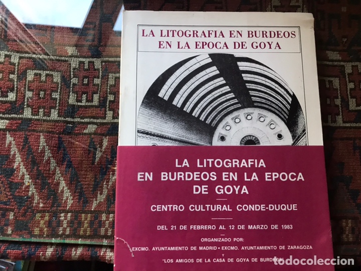 Libros de segunda mano: La litograf&iacute;a en Burdeos en la &eacute;poca de Goya - Foto 1