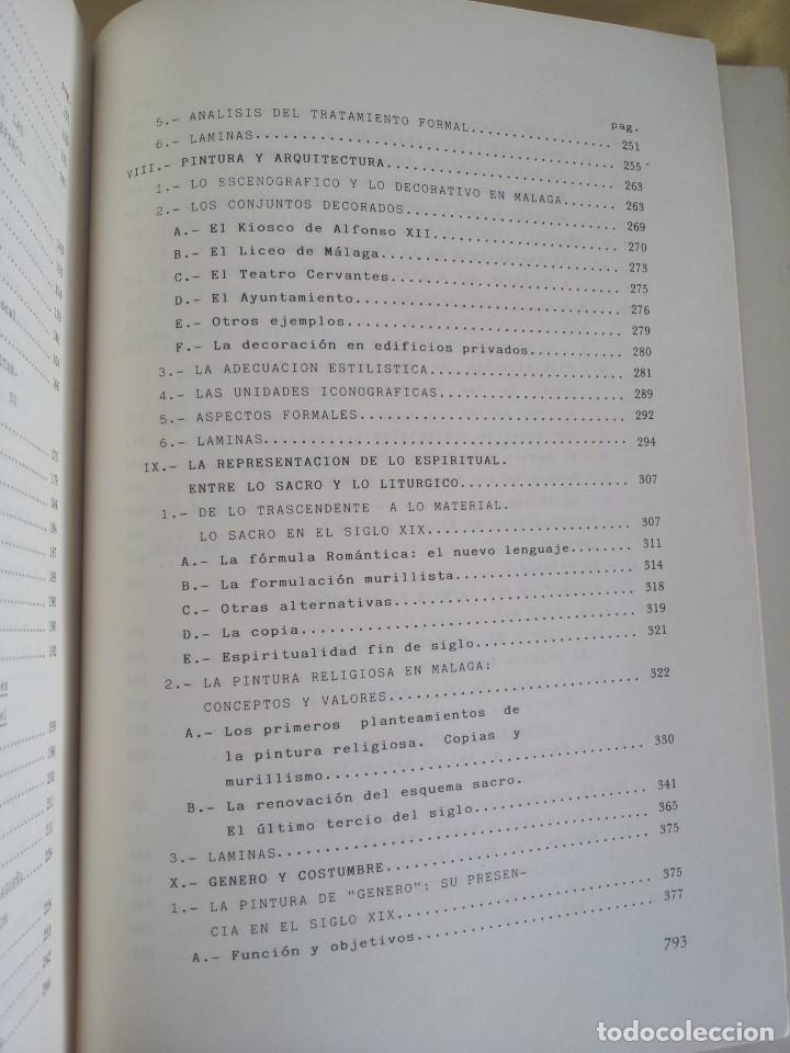 Libros de segunda mano: TERESA SAURET - EL SIGLO XIX EN LA PINTURA MALAGUEÑA - UNIVERSIDAD DE MALAGA 1987 - Foto 6 - 220854468