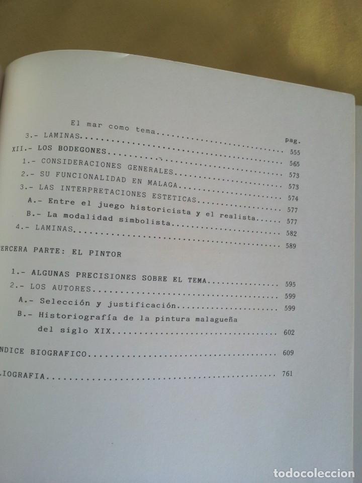 Libros de segunda mano: TERESA SAURET - EL SIGLO XIX EN LA PINTURA MALAGUEÑA - UNIVERSIDAD DE MALAGA 1987 - Foto 8 - 220854468