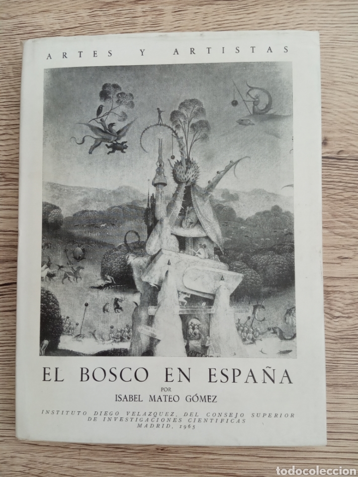 Libros de segunda mano: Isabel Mateo G&oacute;mez &rdquo;El Bosco en Espa&ntilde;a&rdquo;. - Foto 1