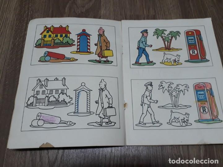 Libros de segunda mano: Cuaderno de pinturas Tintin año 1967 - Foto 2 - 222436167