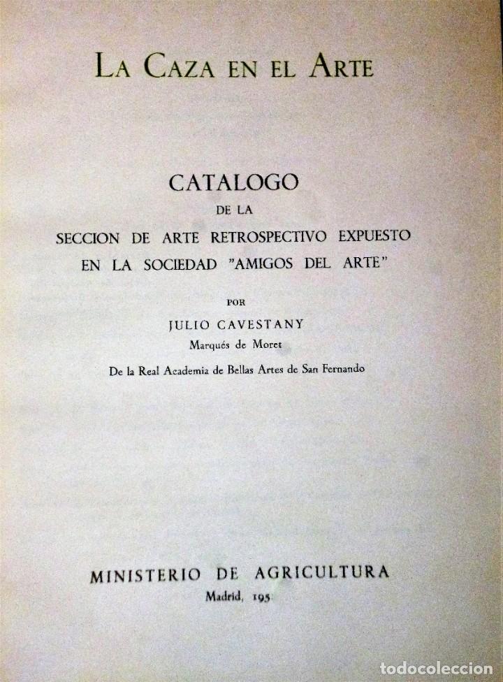 Libros de segunda mano: LA CAZA EN EL ARTE. - Foto 2