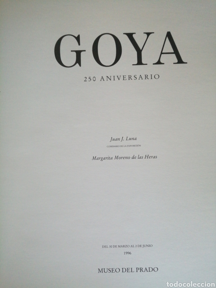 Libros de segunda mano: Goya. 250 aniversario - Foto 3