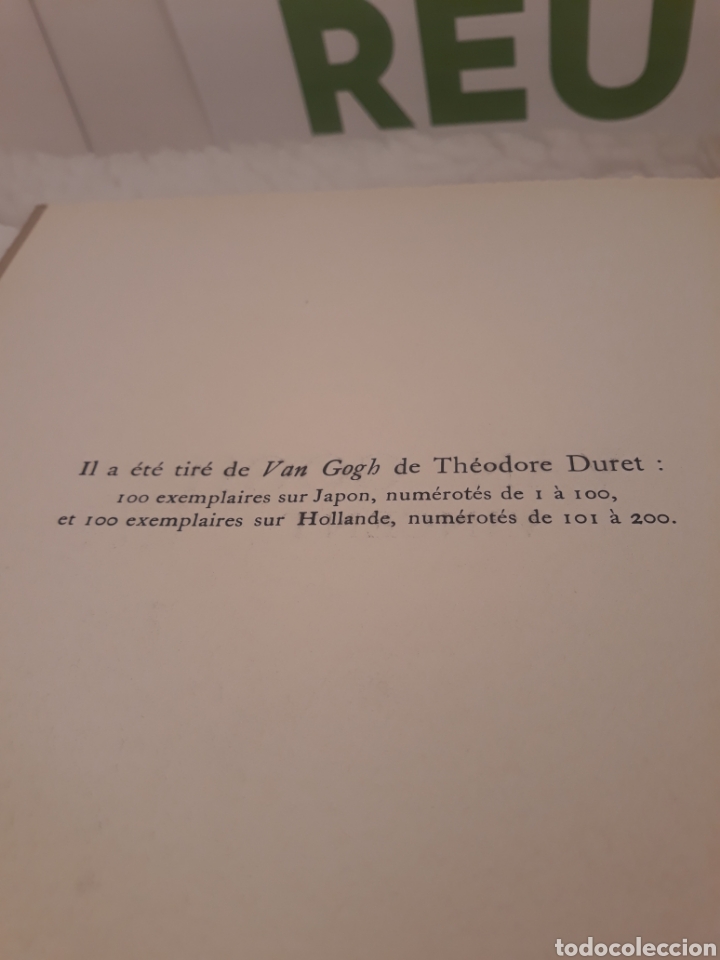 Libros de segunda mano: Van Gogh.Par Theodore Duret. - Foto 3