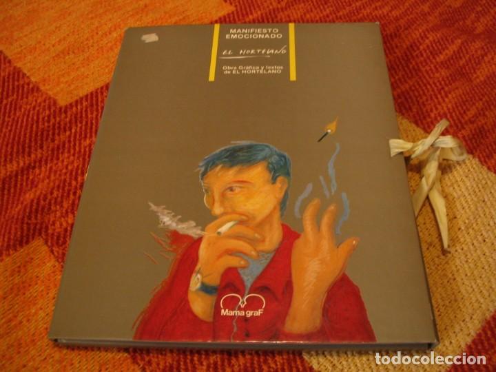 Libros de segunda mano: EL HORTELANO MANIFIESTO EMOCIONADO CARPETA 10 L&Aacute;MINAS + 1 EN TELA + DOBLE ENCARTE MAMA GRAF 1985