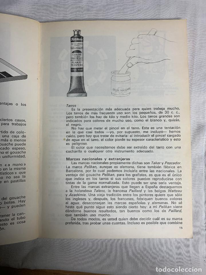 Libros de segunda mano: 068.LIBRO PINTANDO AL GOUCHE (JUAN T. COMAMALA) - Foto 5