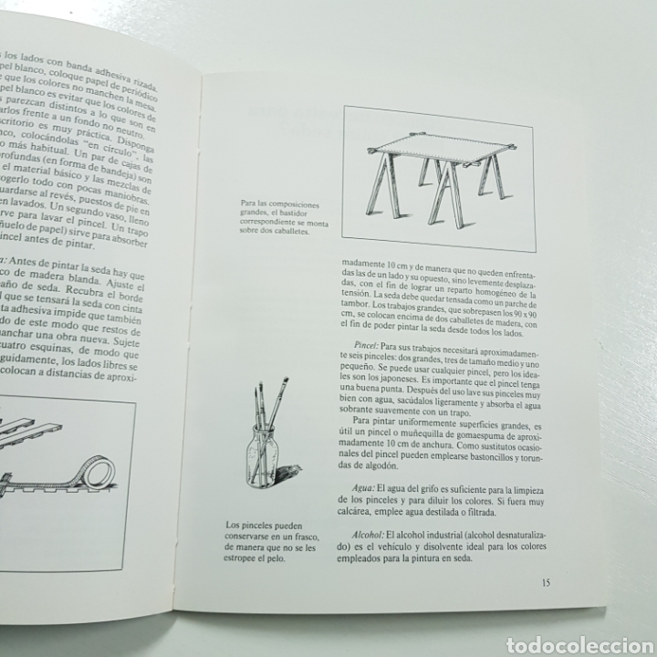 Libros de segunda mano: PINTANDO SOBRE SEDA - CEAC - Foto 4
