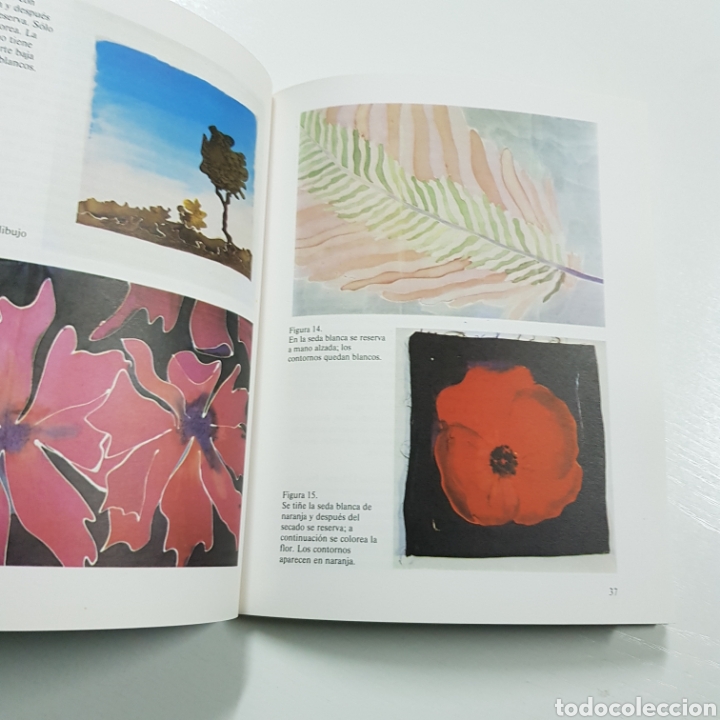Libros de segunda mano: PINTANDO SOBRE SEDA - CEAC - Foto 5